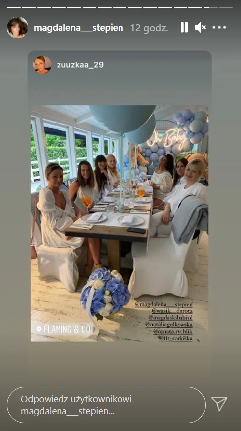 Baby Shower Magdaleny Stępień, https://www.instagram.com/magdalena___stepien/