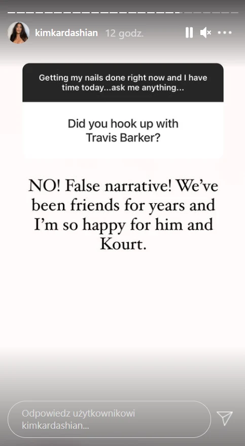 Kim Kardashian zaprzecza, że spotykała się kiedyś z obecnym chłopakiem siostry, https://www.instagram.com/kimkardashian/ Kim Kardashian zaprzecza, że spotykała się kiedyś z obecnym chłopakiem siostry, https://www.instagram.com/kimkardashian/