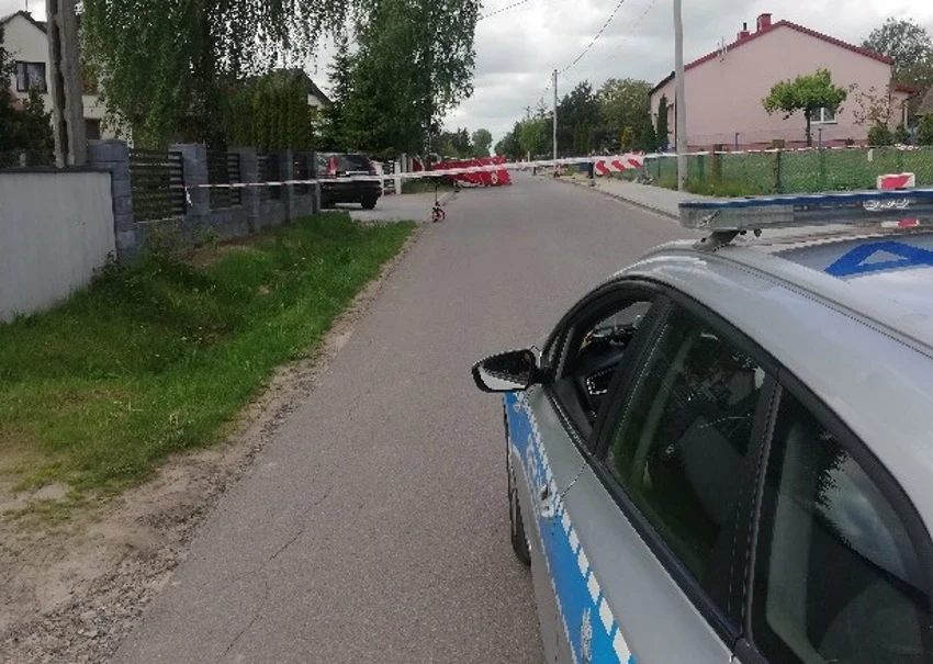 Motocyklista zjechał z drogi i zginął Motocyklista zjechał z drogi i zginął