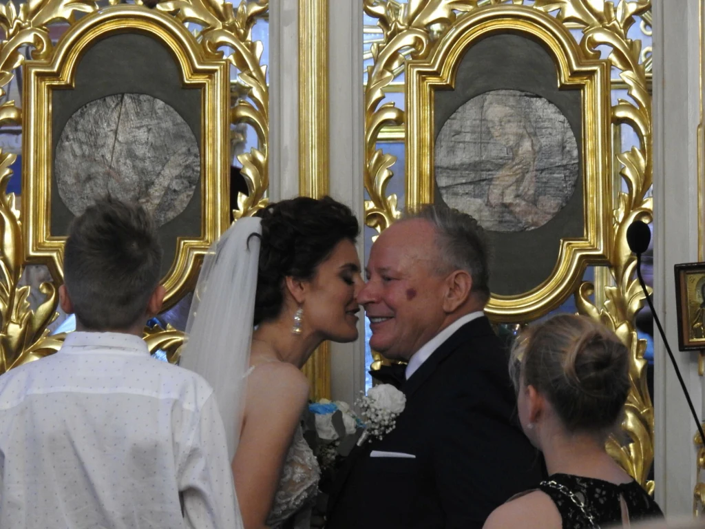 Marta i Mikołaj w dniu ślubu Marta i Mikołaj w dniu ślubu