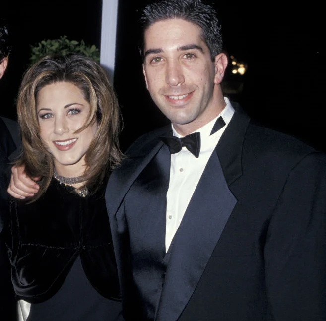 Jennifer Aniston i David Schimmer podkochiwali się w sobie na planie "Przyjaciół'!