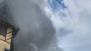 Pożar w Jeleniej Górze