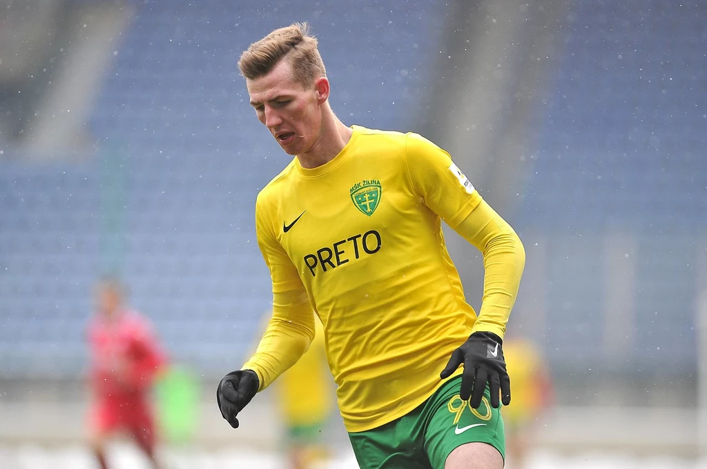Dawid Kurminowski w barwach Żyliny