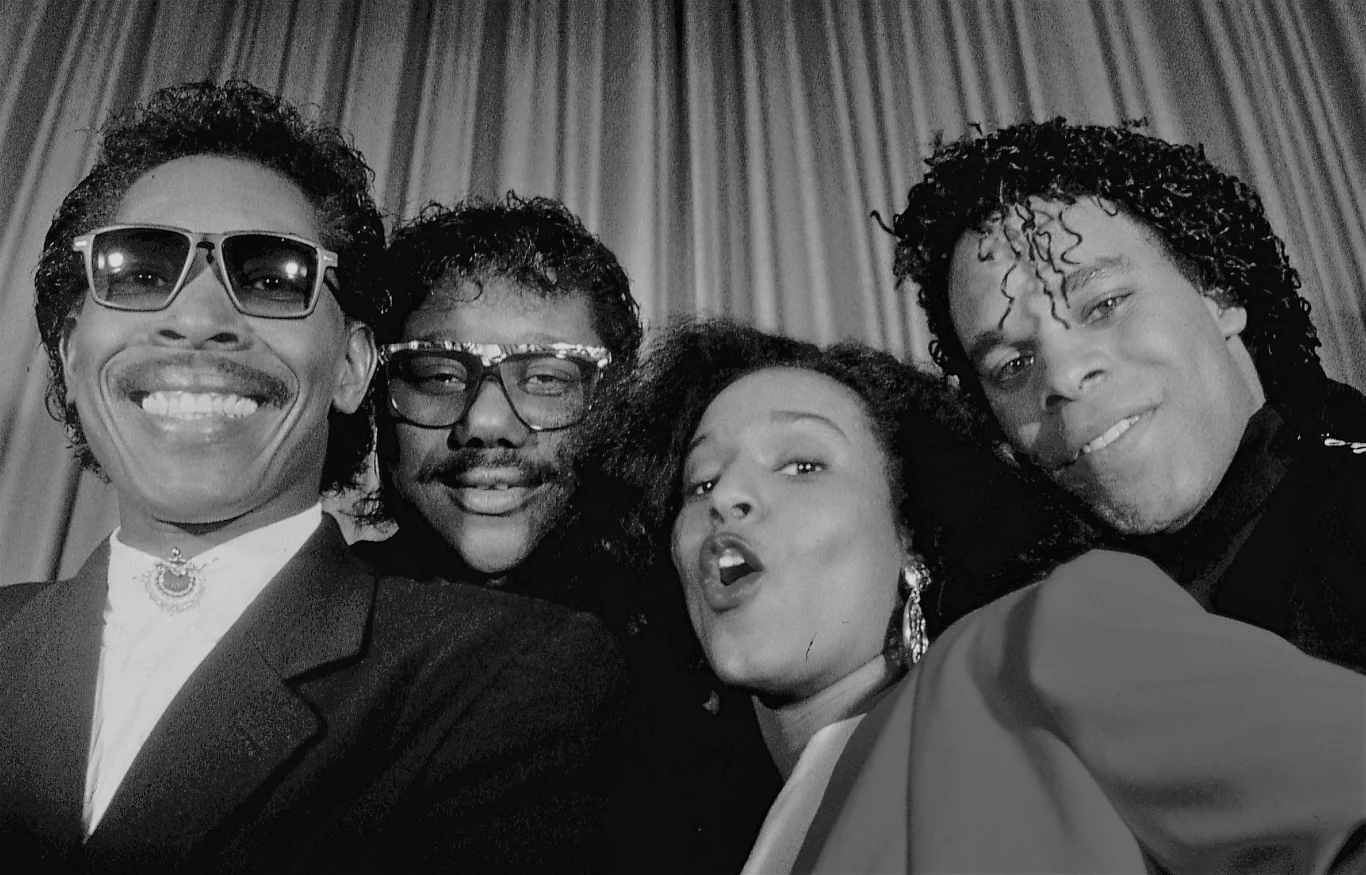 The Real Milli Vanilli. Od lewej: John Davis, Brad Howell, Gina Mohammed i Ray Horton The Real Milli Vanilli. Od lewej: John Davis, Brad Howell, Gina Mohammed i Ray Horton