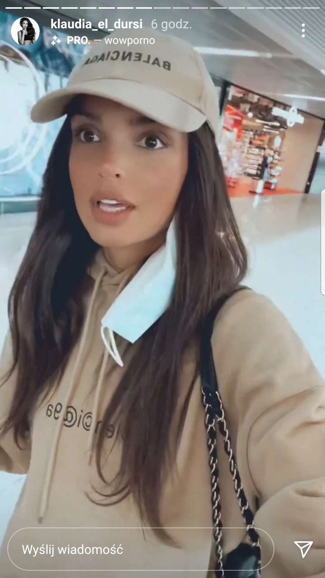 Klaudia zrelacjonowała wyprawę na Instagramie ///https://www.instagram.com/klaudia_el_dursi/