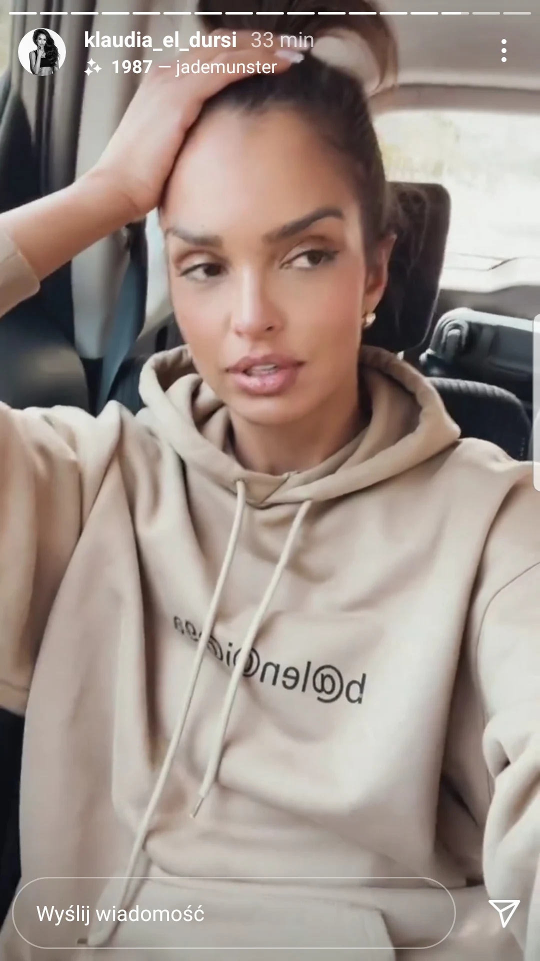 Klaudia długo nie mogła znaleźć odpowiedniego hotelu ///https://www.instagram.com/klaudia_el_dursi/