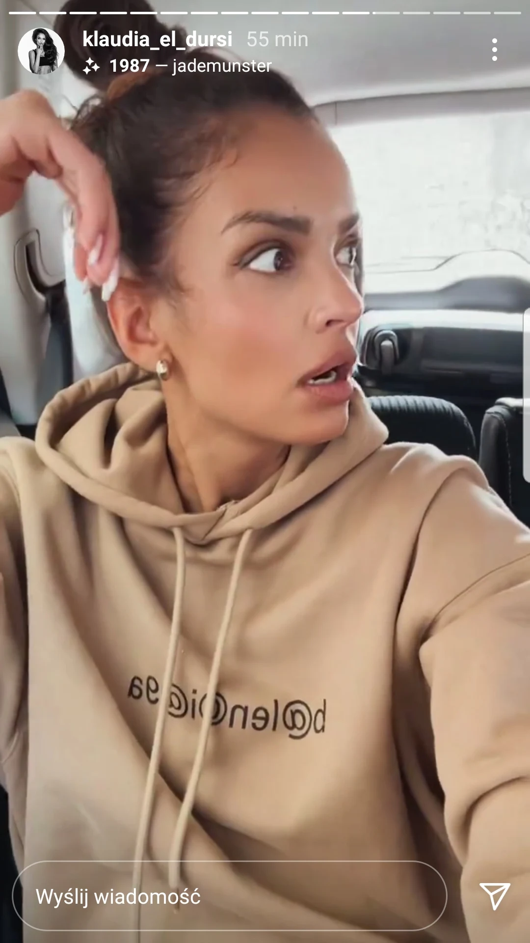 Klaudia El Dursi przez kilka godzin szukała odpowiedniego hotelu w Barcelonie   ///https://www.instagram.com/klaudia_el_dursi/