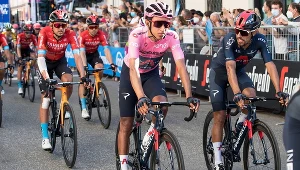 Egan Bernal podczas Giro 2021