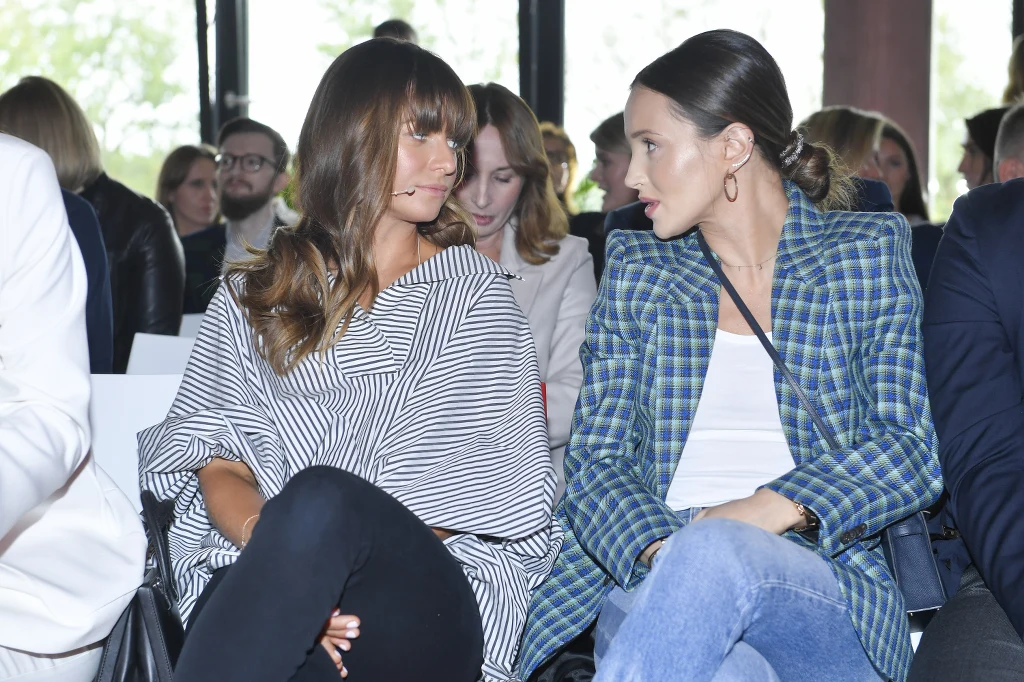 Anna Lewandowska i Marina Łuczenko-Szczęsna Anna Lewandowska i Marina Łuczenko-Szczęsna