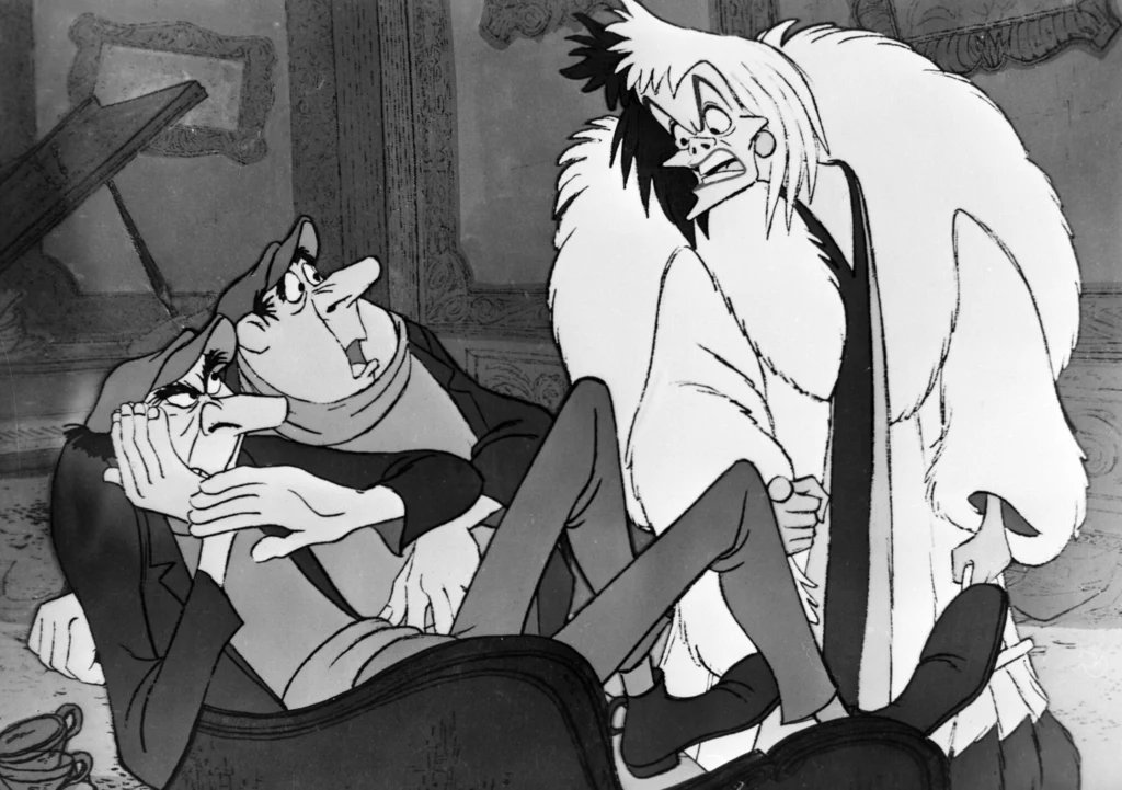 Cruella De Mon, wytwór wyobraźni rysowników Disneya, miał swoje ucieleśnienie, którym była amerykańska gwiazda Tallulah Bankhead.