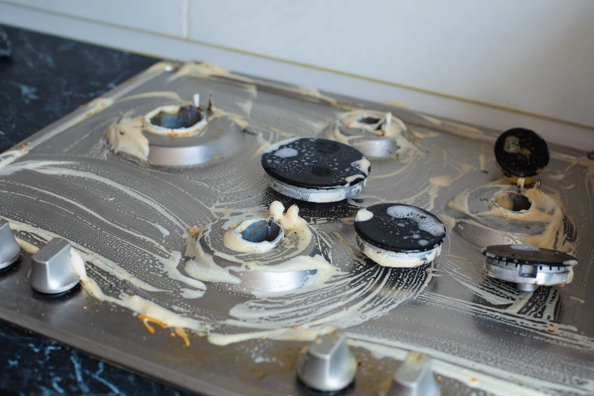 Wyczyść kuchenkę za pomocą sody oczyszczonej