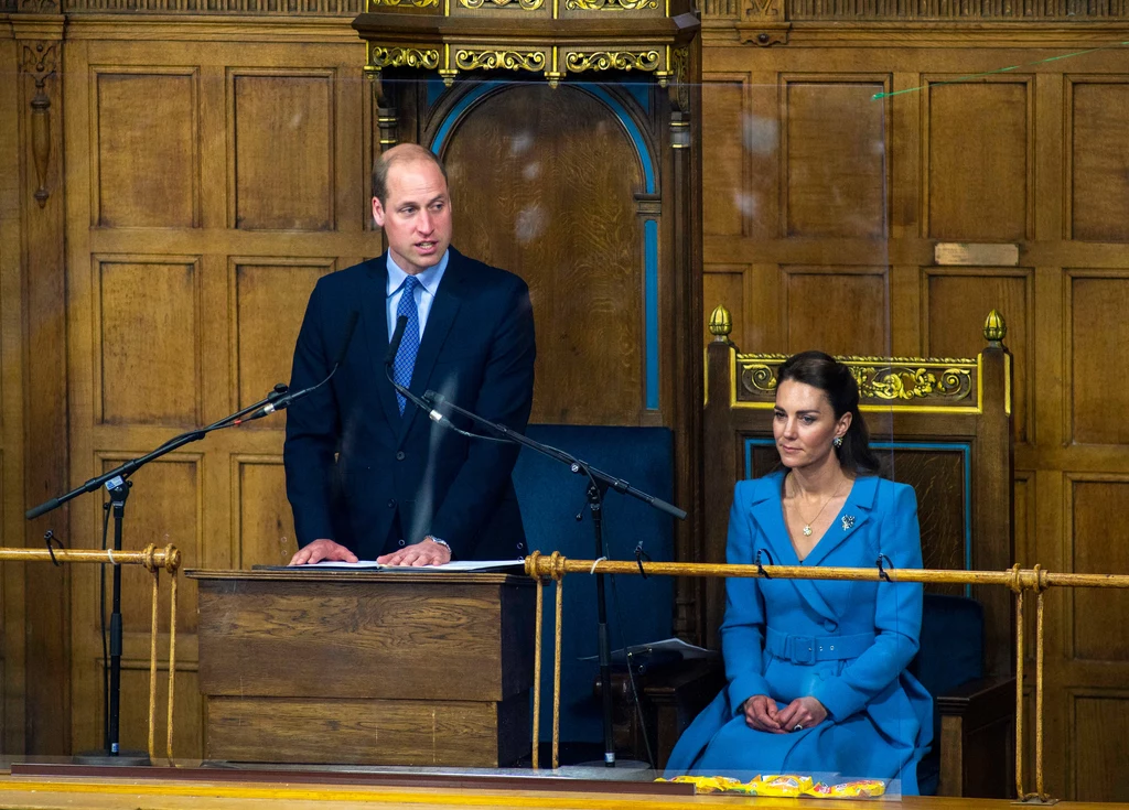 Księżna Kate wyglądała olśniewająco, a książę William zachwycił zebranych przemową 