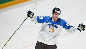 Anton Lundell z reprezentacji Finlandii