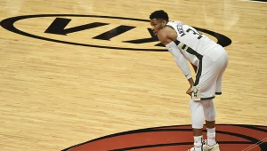 Giannis Antetokounmpo popisał się fantastyczną grą w czwartym meczu z Heat