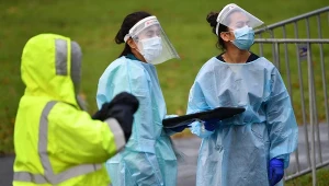 "Najgorszy możliwy scenariusz" w stanie Wiktoria; tajemnicze zakażenia koronawirusem