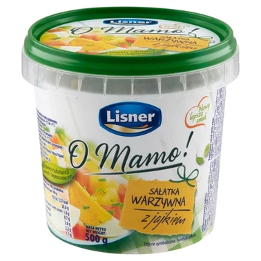 Lisner O Mamo! Sałatka warzywna z jajkiem 500 g - 4