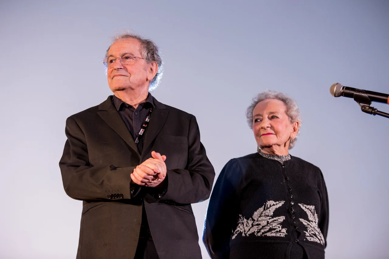 Ryszard Horowitz i jego siostra, Bronisława Horowitz-Karakulska, fot. A. Fiejka
