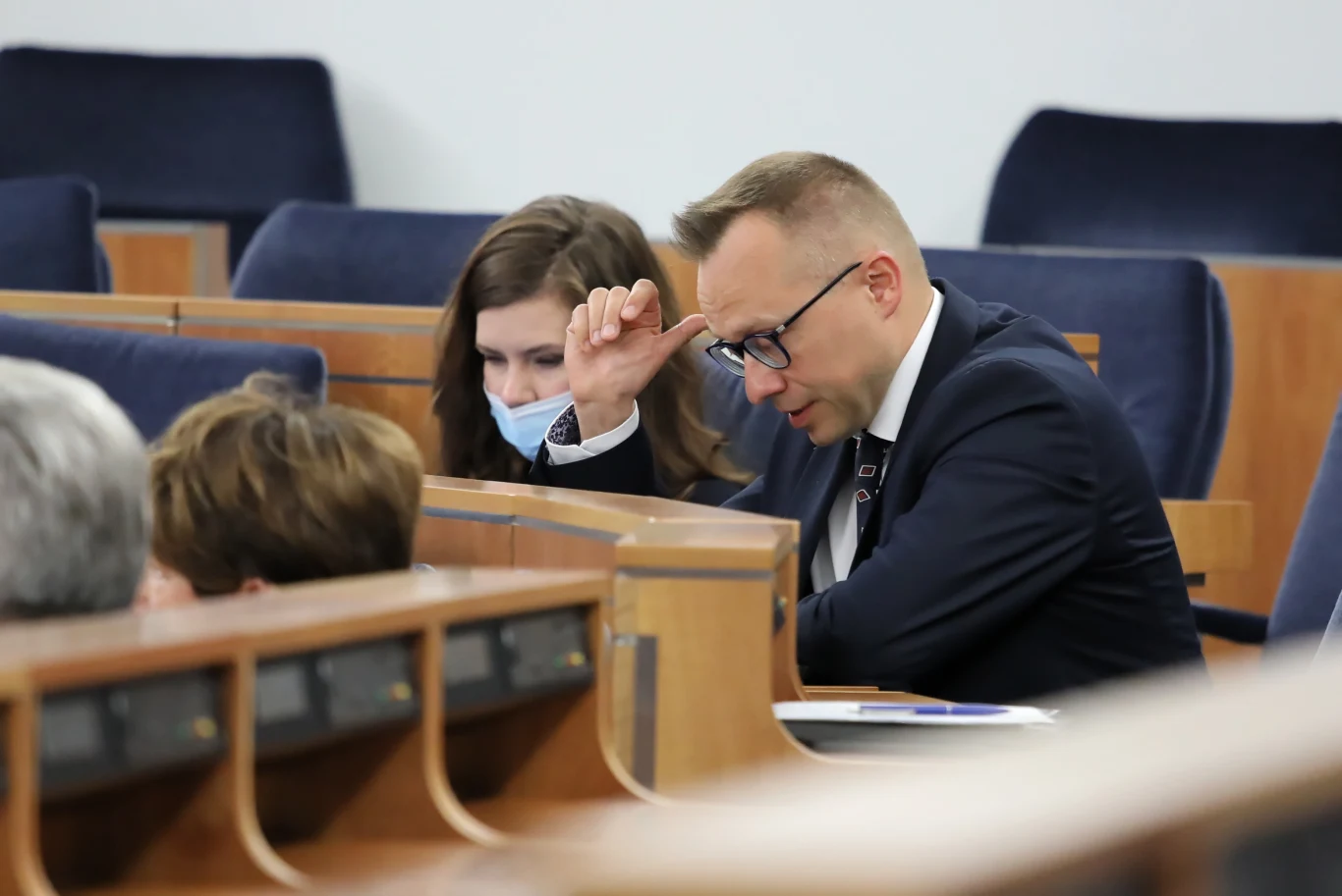 Artur Soboń, wiceminister aktywów państwowych. Artur Soboń, wiceminister aktywów państwowych.