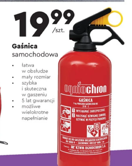 Gaśnica samochodowa