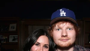 Ed Sheeran i Courtney Cox