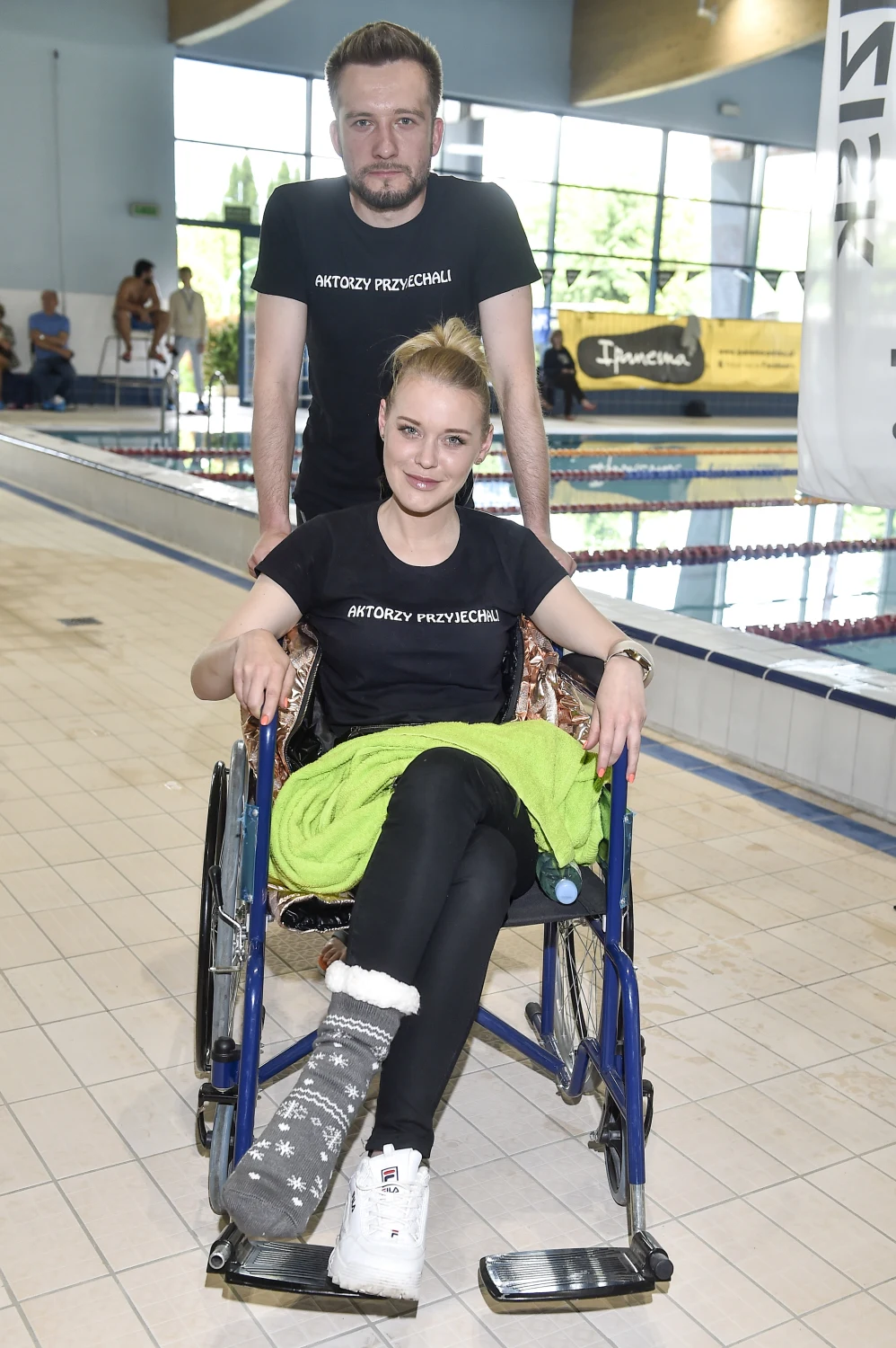 Ewelina Ruckgaber i Łukasz Strzałka