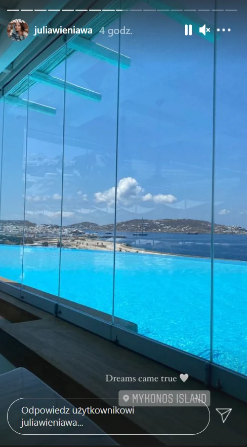 Hotel, w którym zatrzymała się Wieniawa robi wrażenie! Foto: https://www.instagram.com/juliawieniawa/