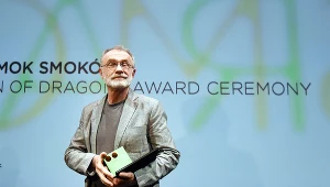 Piotr Dumała ze Smokiem Smoków