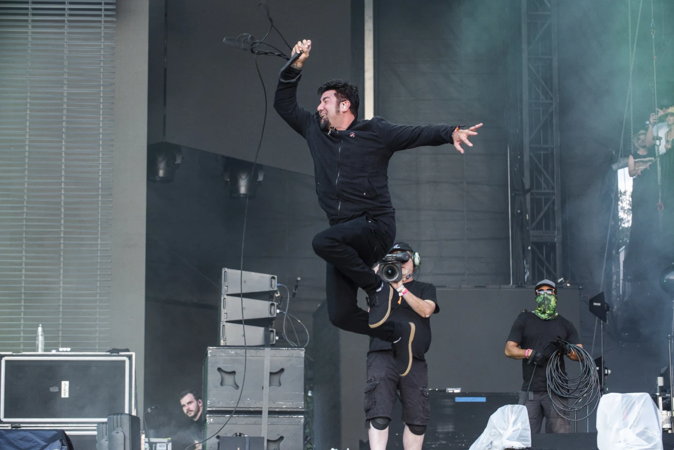 Chino Moreno (Deftones) w akcji Chino Moreno (Deftones) w akcji