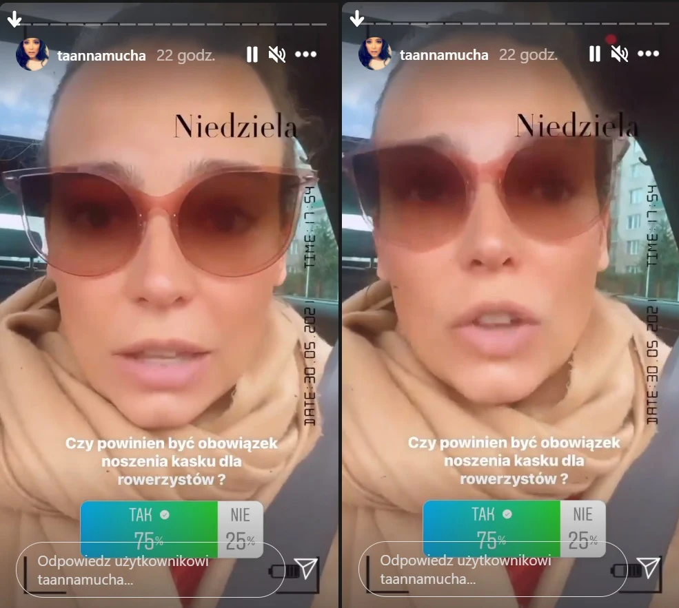 Anna Mucha naprawia świat! /instagram.com/taannamucha/ Anna Mucha naprawia świat! /instagram.com/taannamucha/