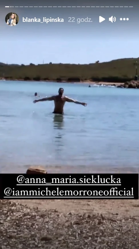 Michele Morrone również przyłączył się do życzeń fot. https://www.instagram.com/blanka_lipinska/