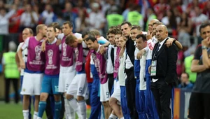 Reprezentacja Rosji w meczu z Hiszpanią na mundialu 2018 roku