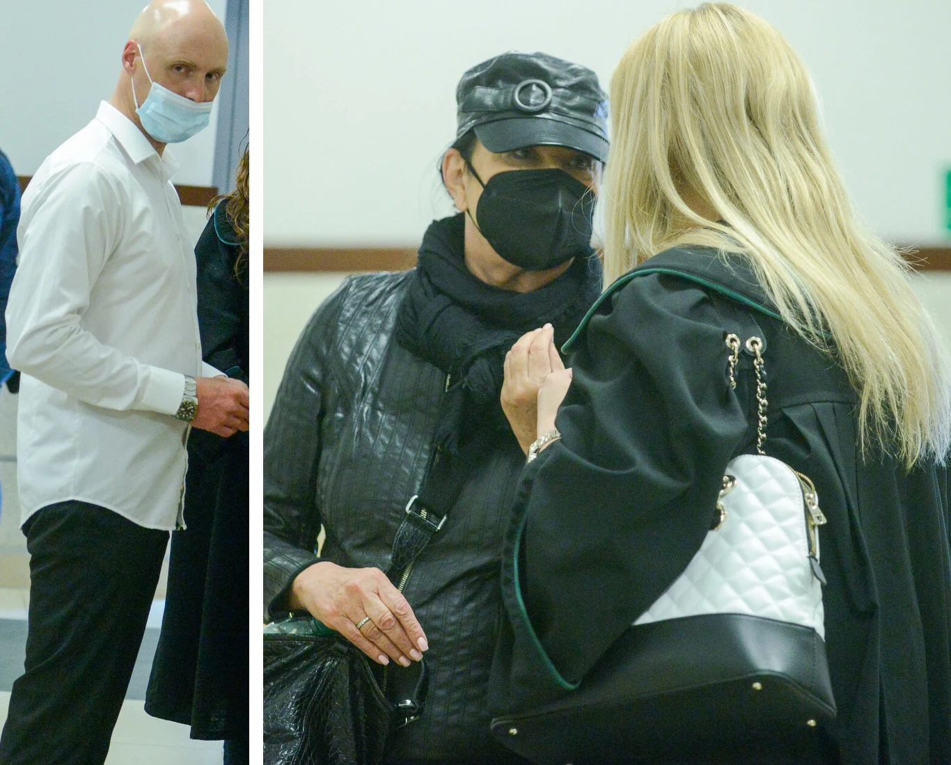 Syn i wdowa po Krawczyku w sądzie Syn i wdowa po Krawczyku w sądzie