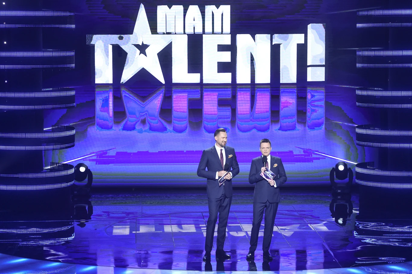 Marcin Prokop i Szymon Hołownia w programie "Mam talent!" Marcin Prokop i Szymon Hołownia w programie "Mam talent!"