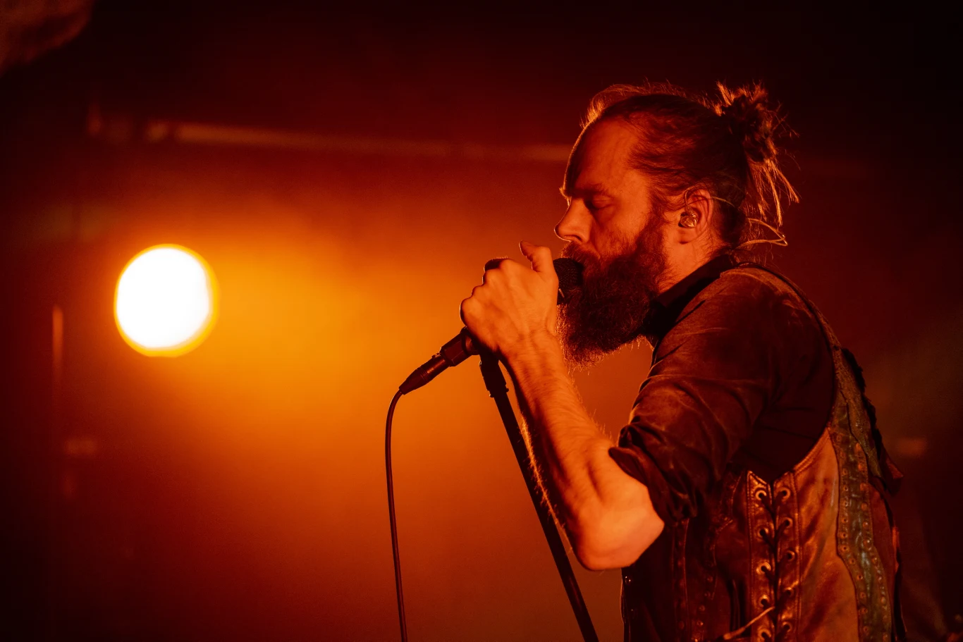Aðalbjörn "Addi" Tryggvason (Sólstafir) w akcji Aðalbjörn "Addi" Tryggvason (Sólstafir) w akcji