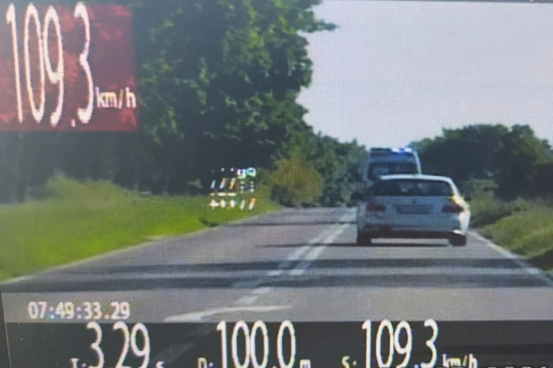 Zbyt szybka jazda za karetką