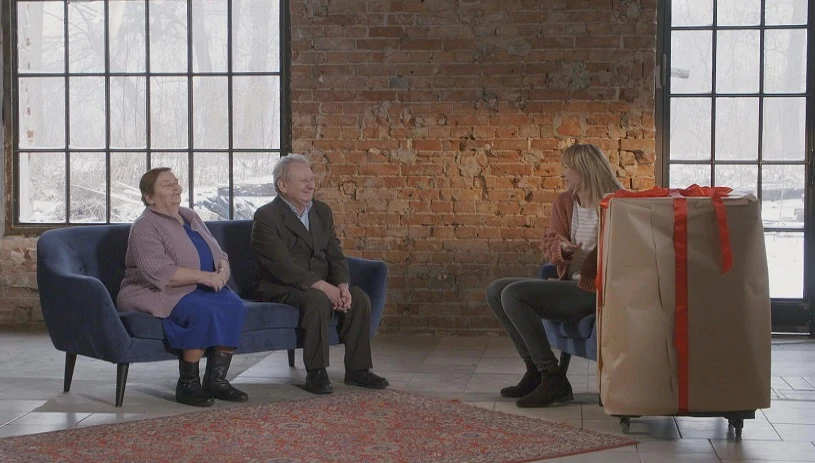 Irena i Jan Prendota oraz Anna Guzik, prowadząca program Irena i Jan Prendota oraz Anna Guzik, prowadząca program