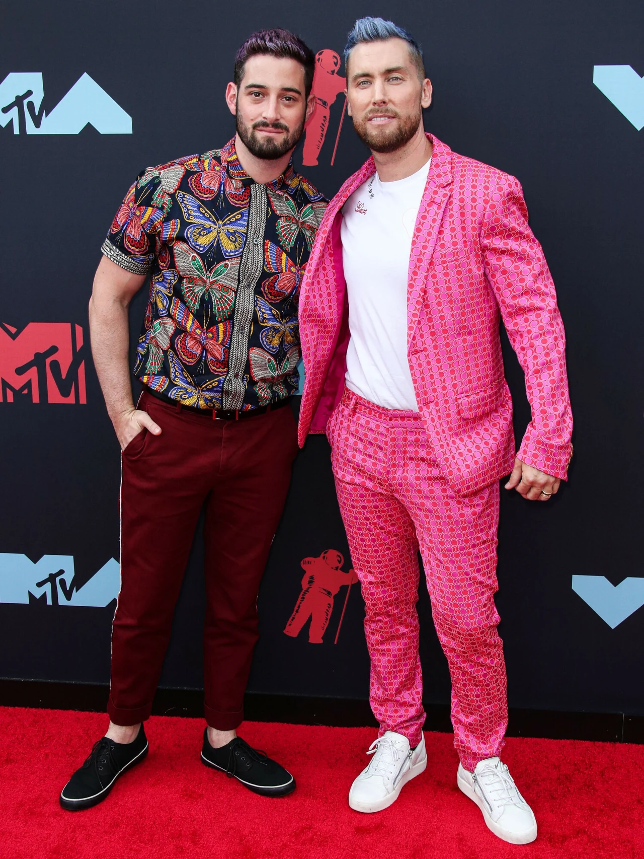 Lance Bass z mężem Lance Bass z mężem
