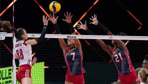 Liga Narodów siatkarek. Polska - Dominikana 1:3