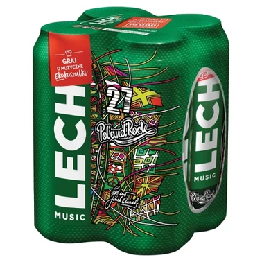 Lech Premium Piwo jasne 4 x 500 ml - 8