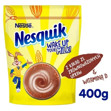 Nesquik Rozpuszczalny napój kakaowy z dodatkiem witamin 400 g - 3