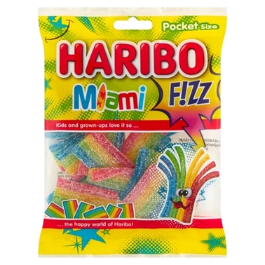 Haribo Miami Fizz Żelki owocowe 85 g - 2