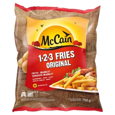 McCain 1.2.3 Fries Original Frytki 750 g - 3