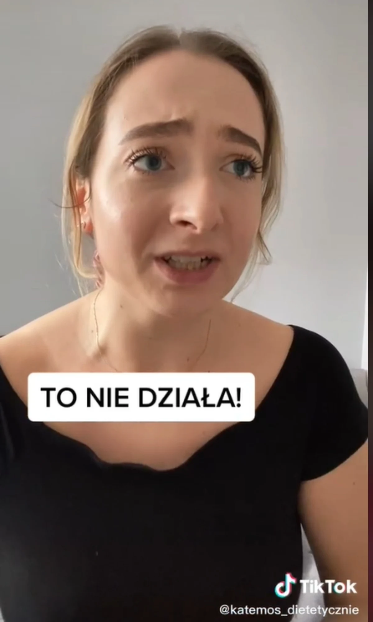 KateMosDietetycznie, fot. screen z TikToka