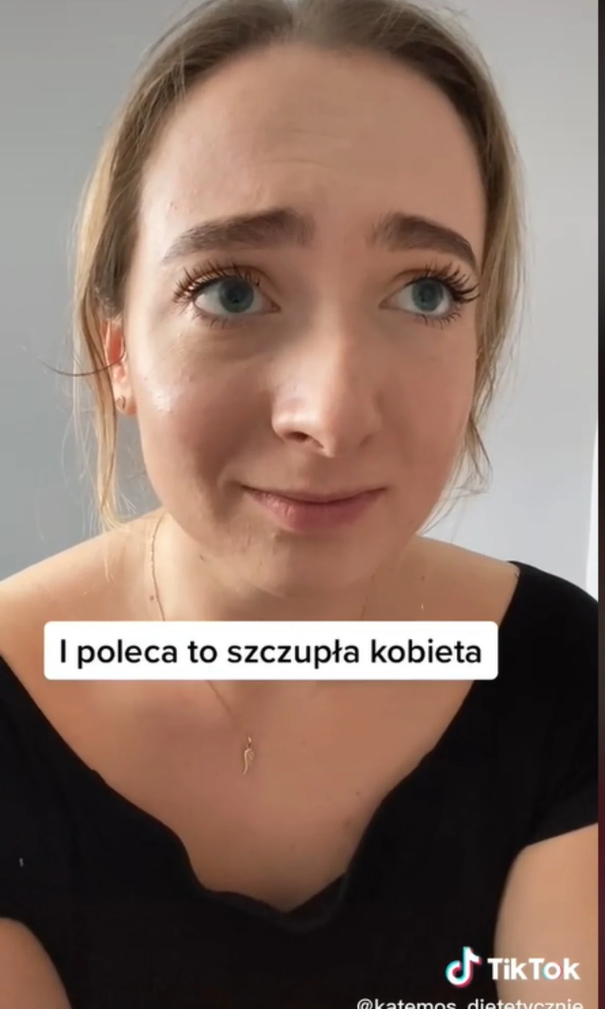 KateMosDietetycznie, fot. screen z TikToka