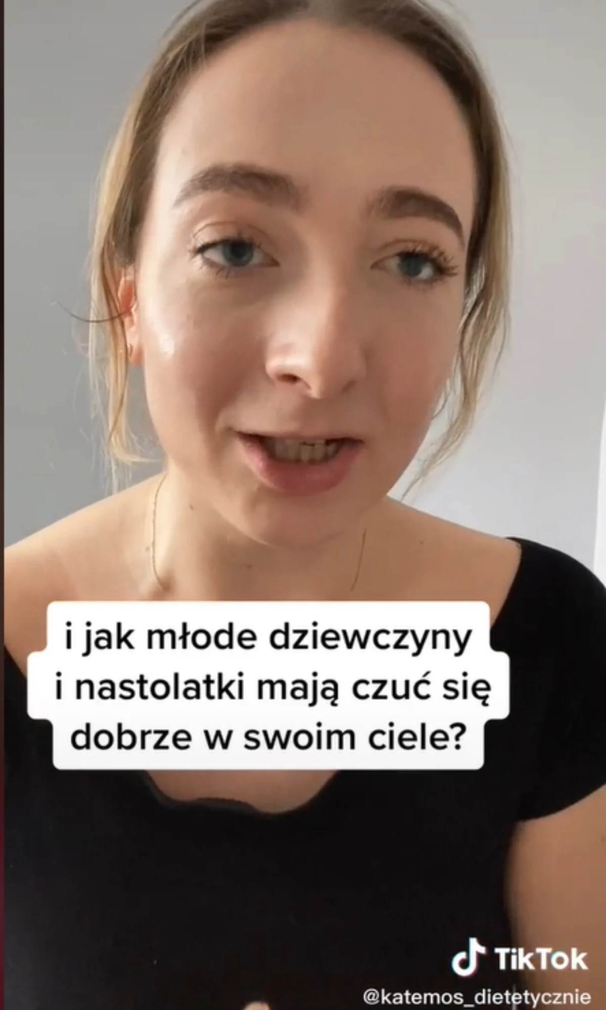 KateMosDietetycznie, fot. screen z TikToka