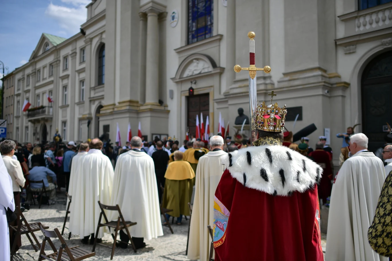 W związku z aktualną sytuacją epidemiczną w tym roku nie odbyła się centralna procesja Bożego Ciała w archidiecezji warszawskiej.