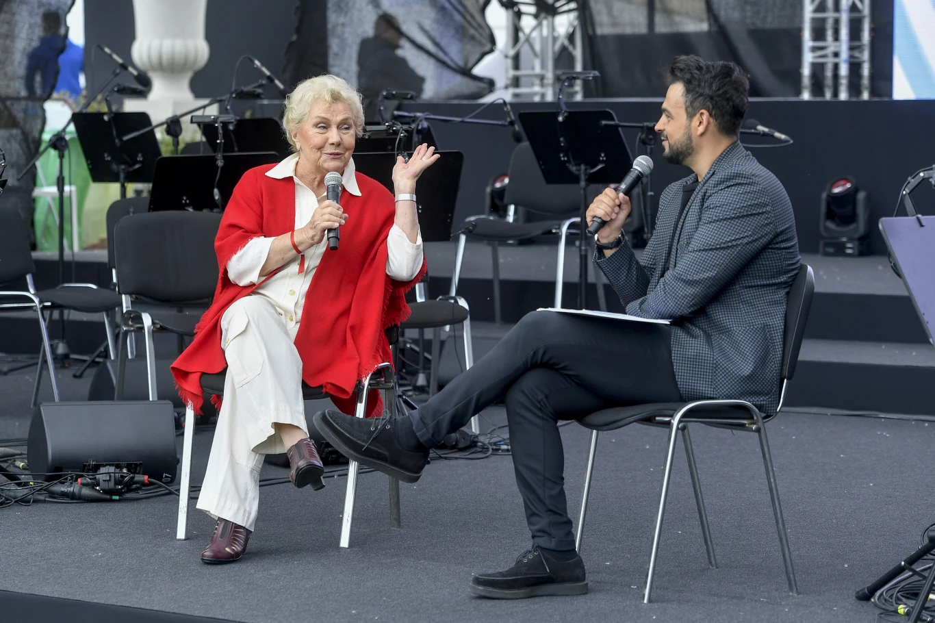 Teresa Lipowska i Robert El Gendy Teresa Lipowska i Robert El Gendy