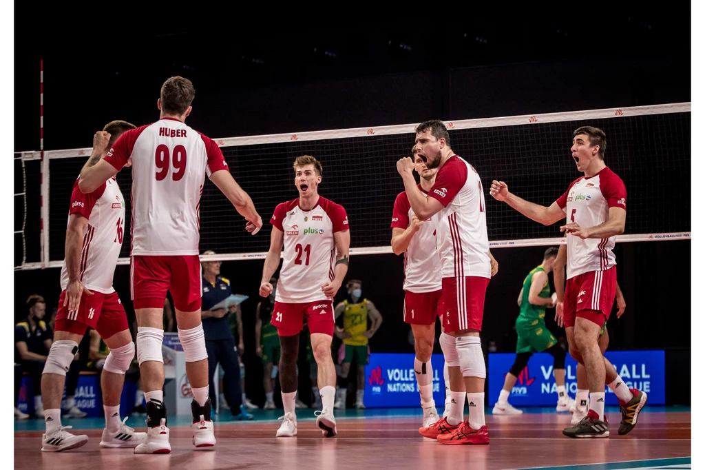 Radość polskich siatkarzy. Źródło: FIVB Radość polskich siatkarzy. Źródło: FIVB