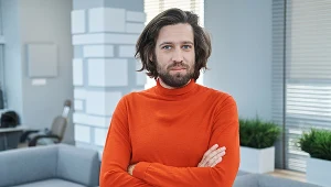 Michał Kempa na planie "Dzień Dobry TVN"