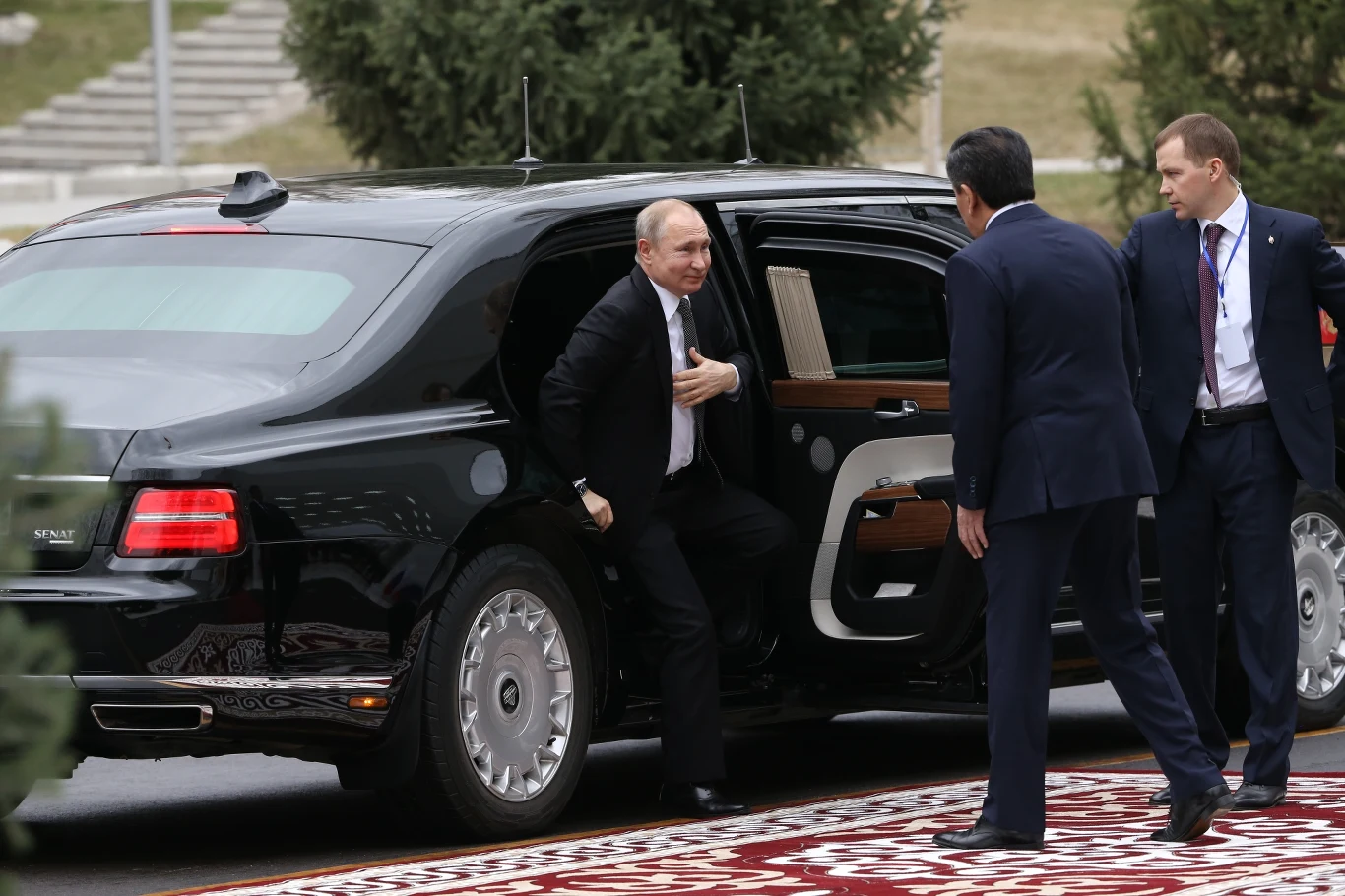 Władimir Putin jeździ Aurusem Senatorem już od trzech lat